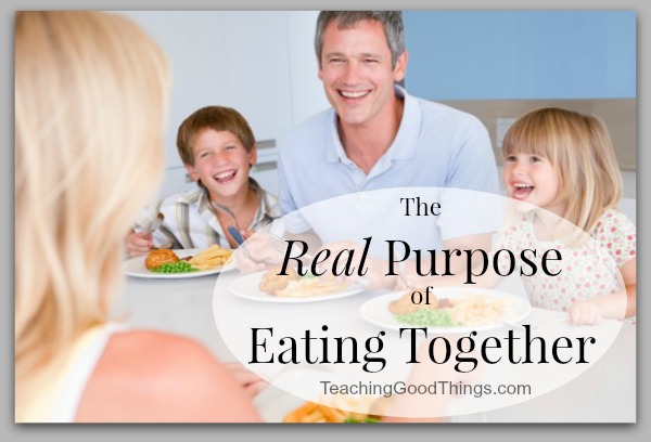 purpose real of eating together