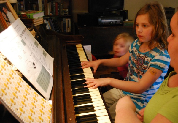 piano lesson