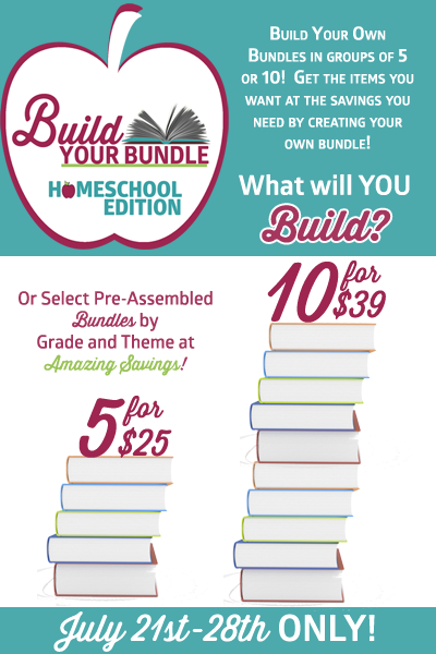 Build Your Bundle - Homeschool Edition Sale - Up to 92% Off!