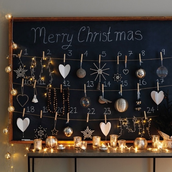 The Chalkboard Advent Calendar