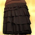 Up-cycled T-Shirts into a Skirt