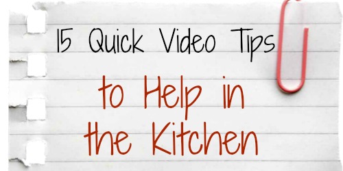 video clips for kitchen