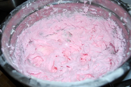 buttercream icing pink