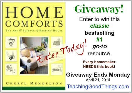 Home Comforts Giveaway