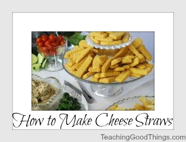 how to make cheese straws recipe