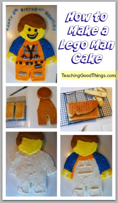how to make a lego man cake