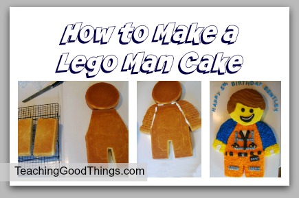 how-to make lego man cake
